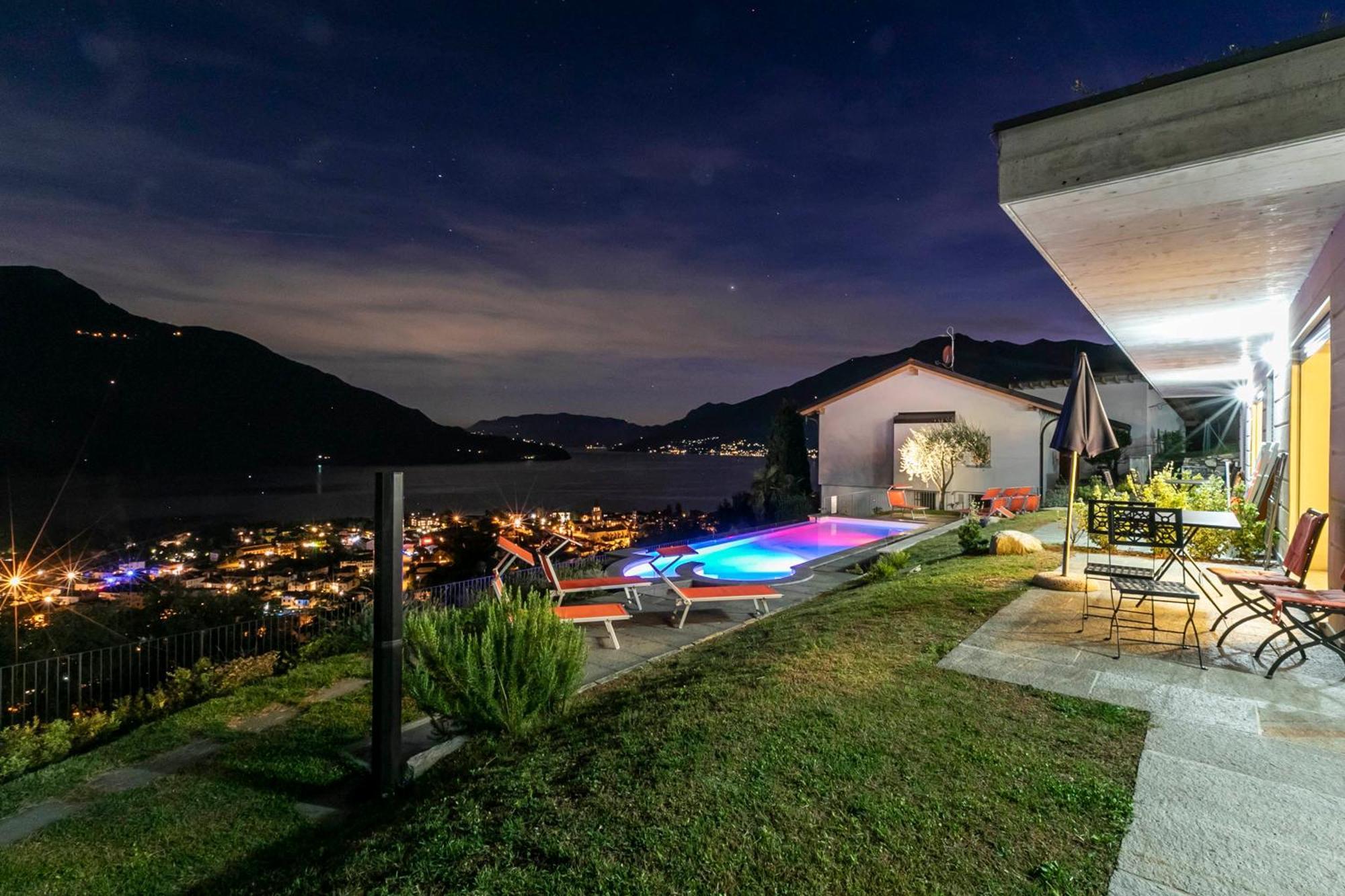 La Collinetta Lake View Vercana Екстериор снимка