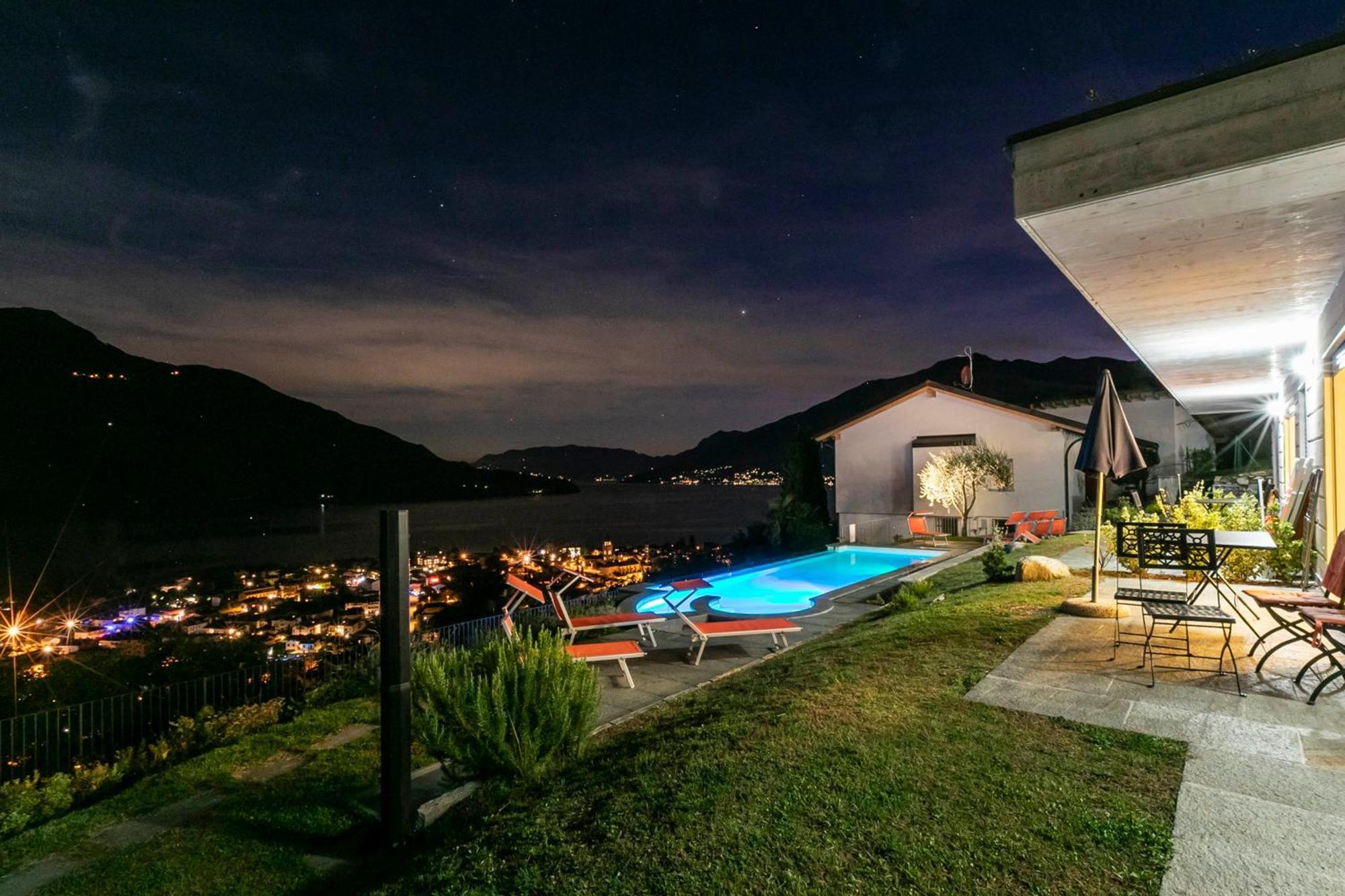La Collinetta Lake View Vercana Екстериор снимка