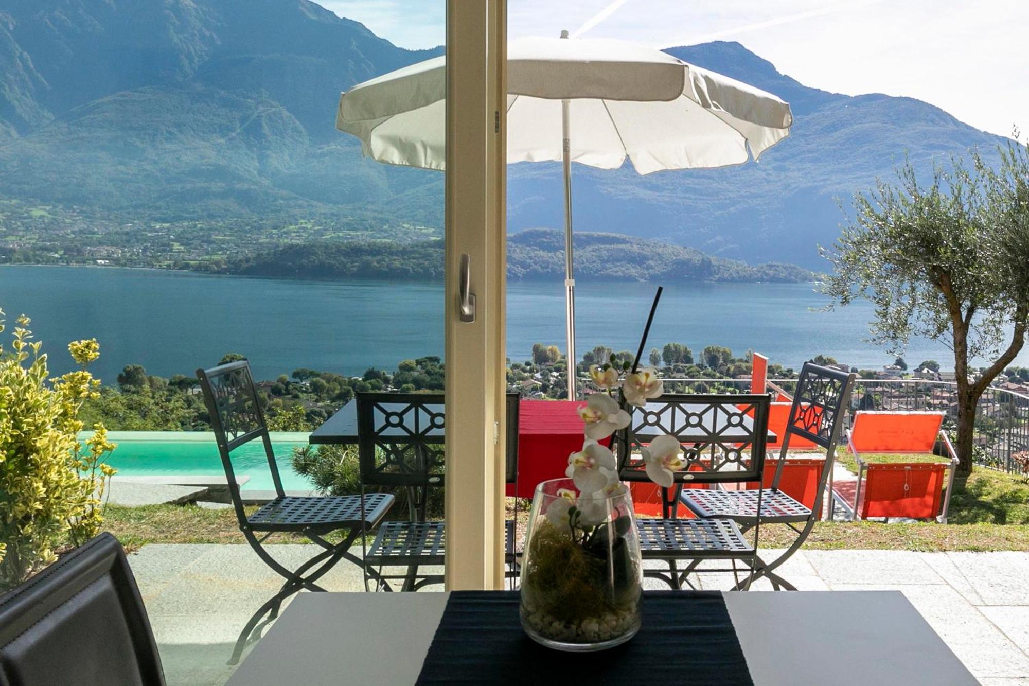 La Collinetta Lake View Vercana Екстериор снимка