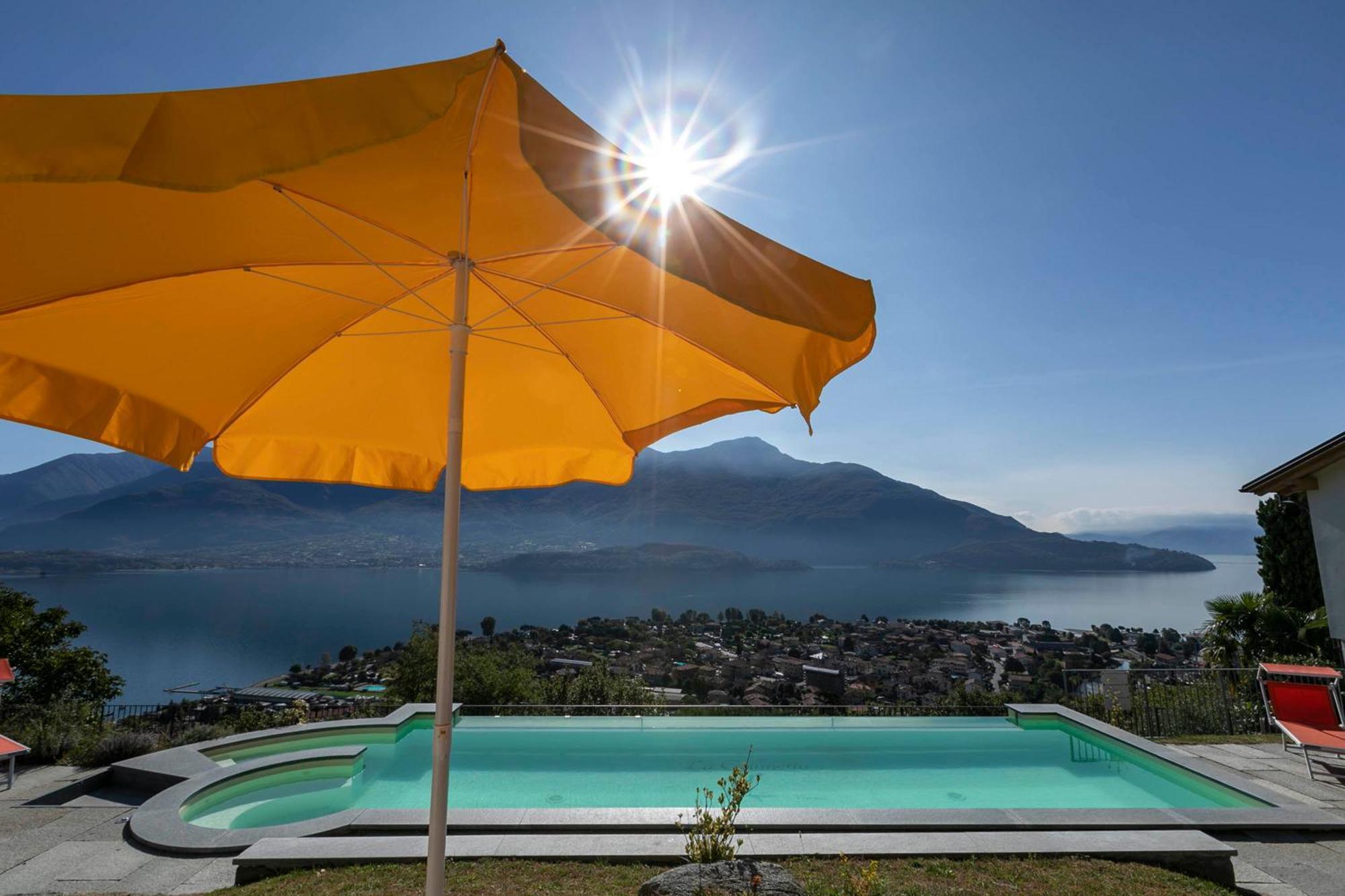 La Collinetta Lake View Vercana Екстериор снимка