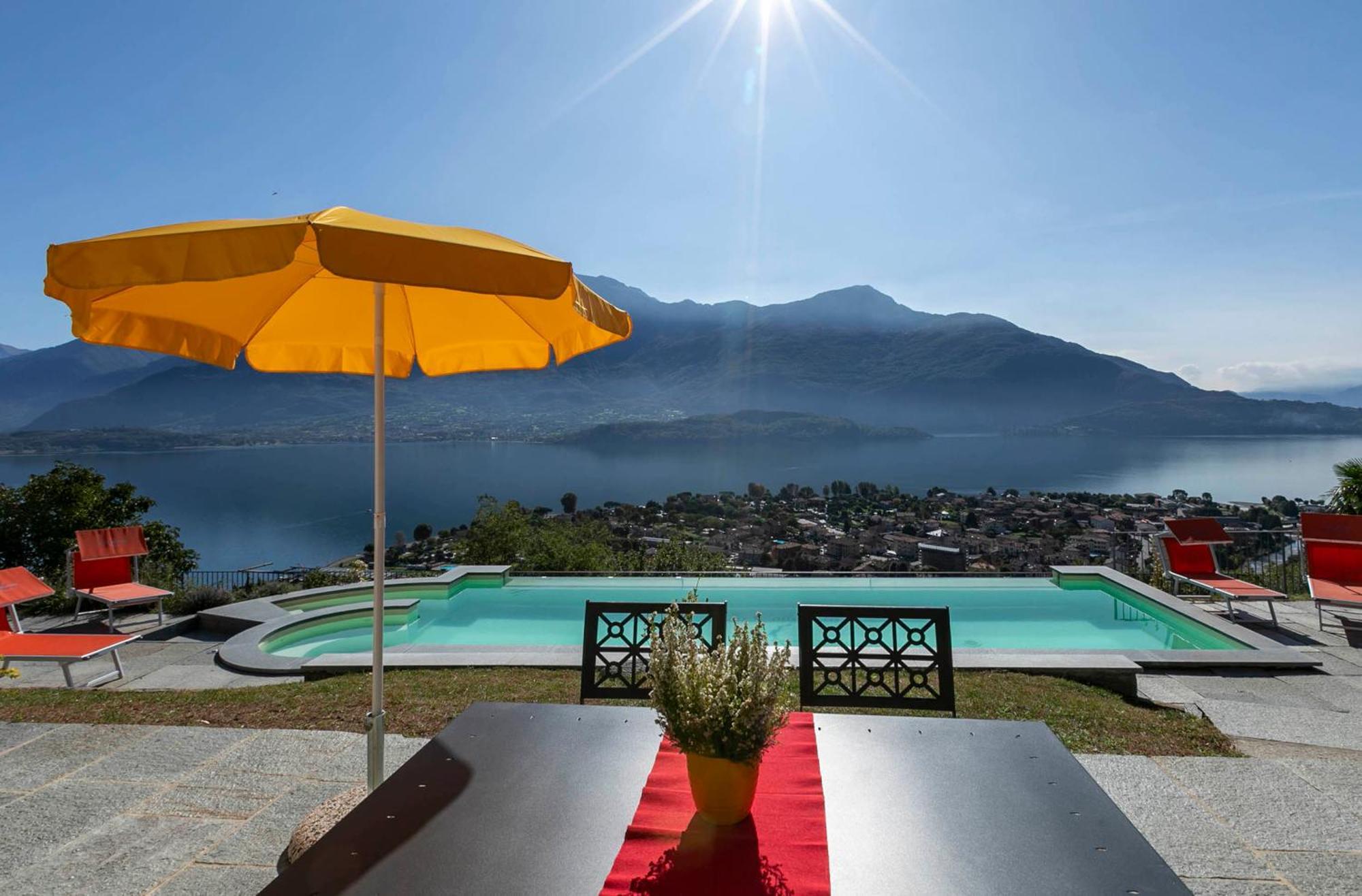 La Collinetta Lake View Vercana Екстериор снимка